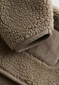 Next REGULAR FIT - BORG  - Fleecejas - mink brown