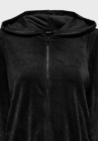 ONLY ONLREBEL ZIP HOOD  - Mikina so zipsom - nero