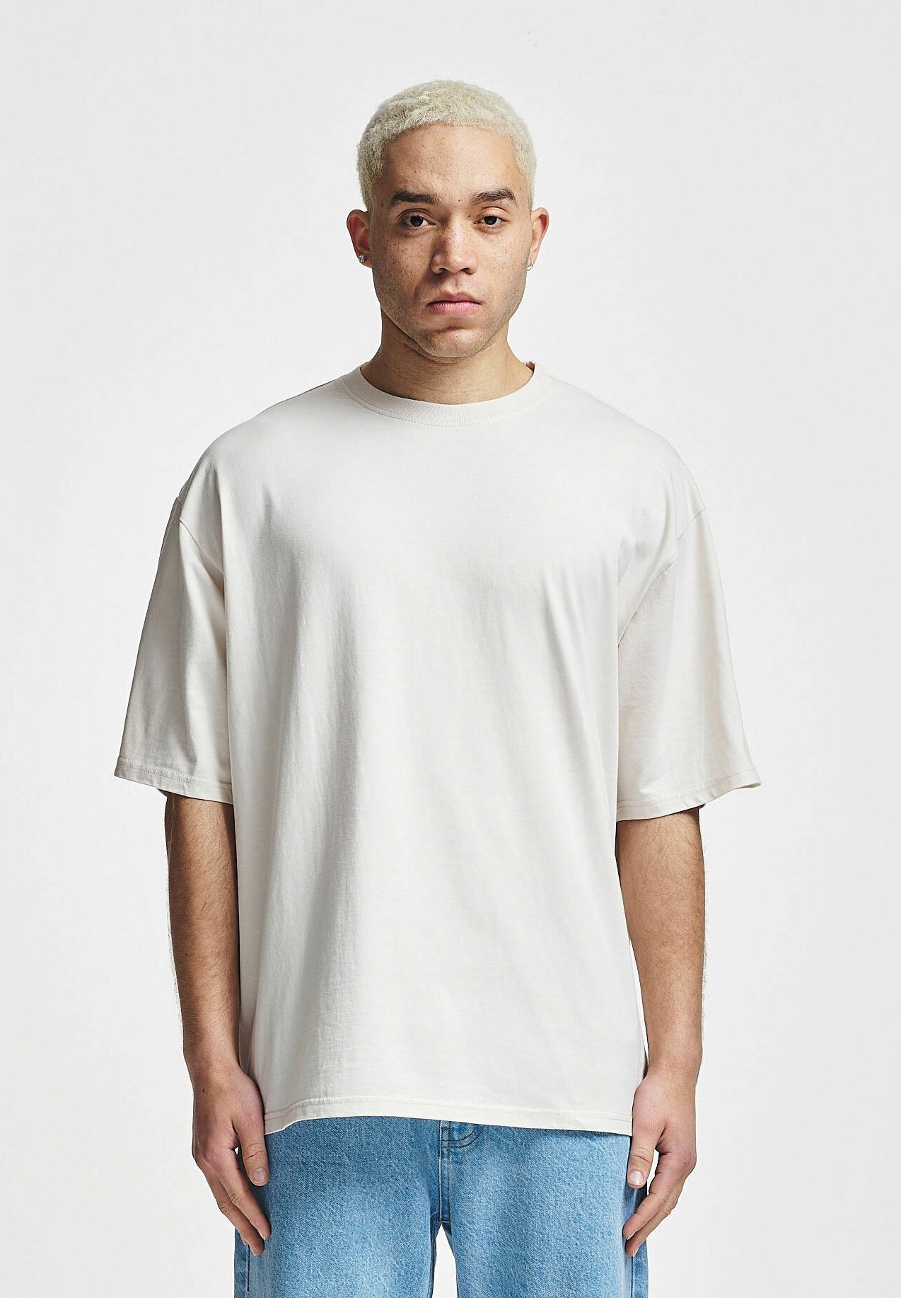 2Y Studios OVERSIZE - T-shirt basique - off white/écru - ZALANDO.FR