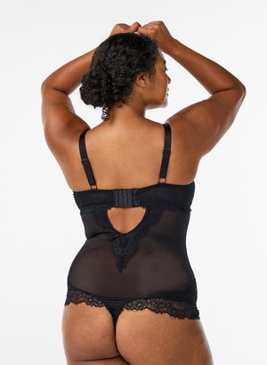 Devoted By Zizzi, Body / Bodystocking - black