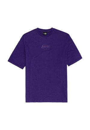 New Era, LOS ANGELES LAKERS NBA TONAL TEE - Lihtne T-särk - violet
