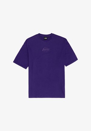New Era, LOS ANGELES LAKERS NBA TONAL TEE - Lihtne T-särk - violet