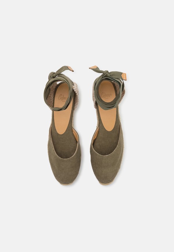 CARINA  - Platform sandals - olive4