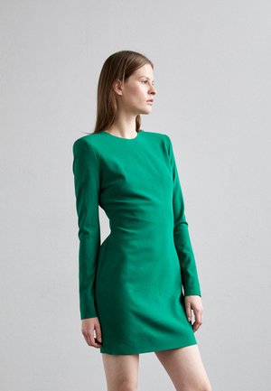 LONG SLEEVE FITTED MINI DRESS - Cocktailjurk - viridian