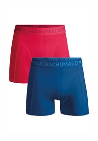 MUCHACHOMALO 2-PACK SOLID - Ozke boksarice - blue pink