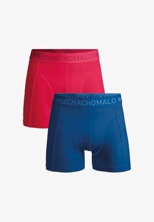 MUCHACHOMALO 2-PACK SOLID - Boxer alsónadrág - blue pink