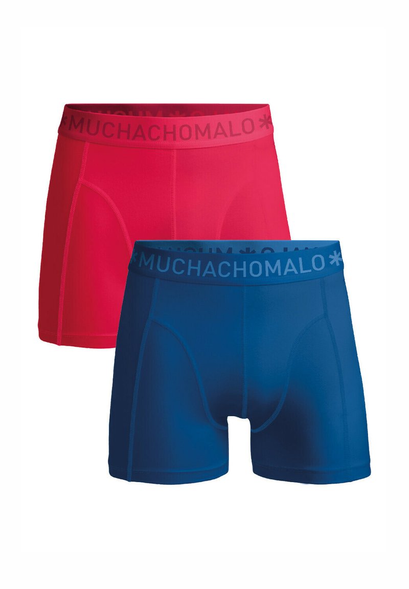 MUCHACHOMALO 2-PACK SOLID - Ozke boksarice - blue pink