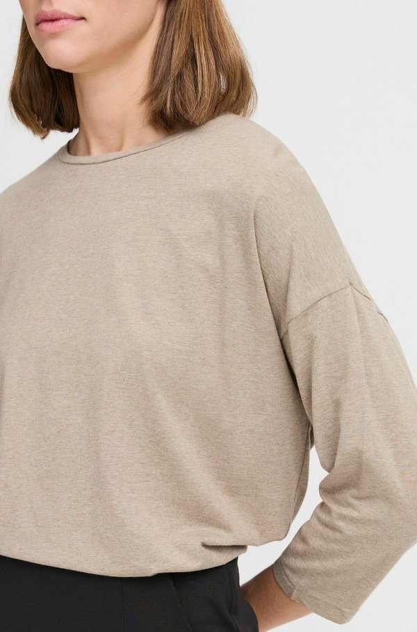 BYPAMILA - Long sleeved top - roasted cashew melange4