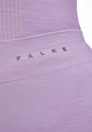 FALKE, WOOL-TECH LONG TIGHTS COLD TO VERY COLD TEMPERATURES - Legging (type collant) - light lilac