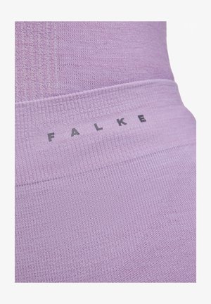 FALKE, WOOL-TECH LONG TIGHTS COLD TO VERY COLD TEMPERATURES - Legging (type collant) - light lilac