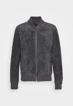 Freaky Nation TED - Lederjacke - dark anthrazit/anthrazit - Zalando.at
