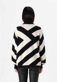 Object OBJRAY ROLL NECK  - Strikkegenser - black