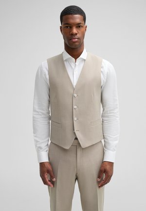 Anzugweste - beige