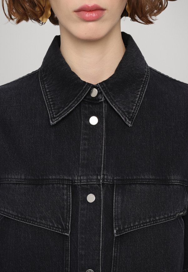 MINI DRESS - Denim dress4