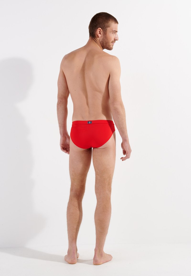 Slip De Bain Homme N2N Bodywear Rouge - Taille L, Occasion Bon état, Nylon/spandex