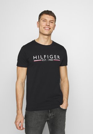 TEE - T-shirt con stampa - black