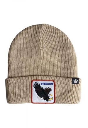 ANIMAL PETCH - Berretto - beige white