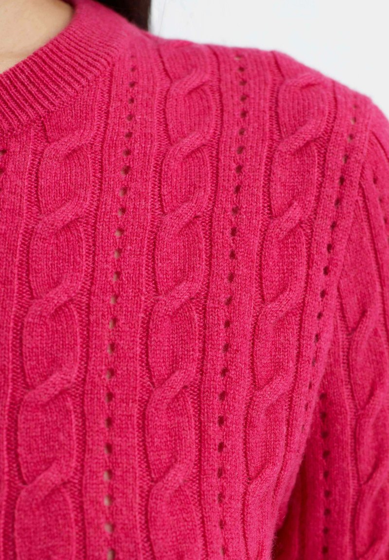 Damen Freizeitkleider | GOBI Cashmere Strickkleid beetroot purple/pink - YH23813 Damen Freizeitkleider | GOBI Cashmere Strickkleid beetroot purple/pink - YH23813
