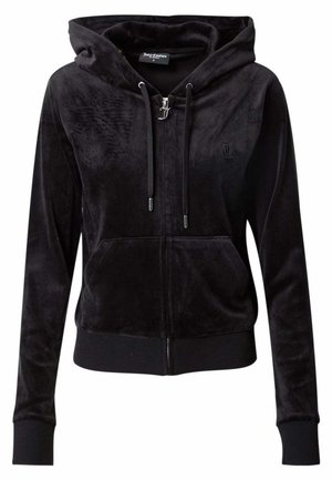 Juicy Couture, ROBERTSON  - Felpa con zip - nero