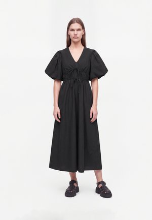 New Look, PUFF SLEEVE MIDI - Vestido informal - black