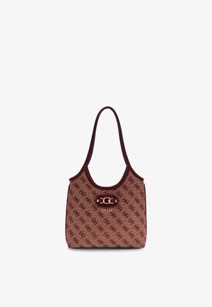 Guess, SAMANTHA LOGO MINI SHOPPER TASCHE - Sac à main - rot merf