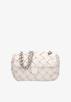 Alix the label, ALIX THE LABEL DAMES LADIES WOVEN SMALL BOUCLE BAG. - Sac bandoulière - cream