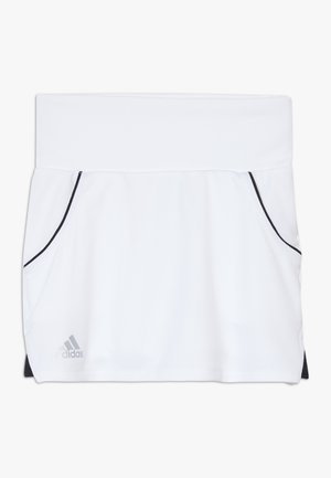 CLUB SKIRT - Falda de deporte - white/silver/black