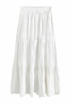 REGULAR FIT - BROIDERY BEACH  - Maxirock - white