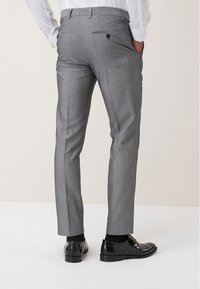 Next SUIT TROUSERS SKINNY FIT - Nadrágok - grey