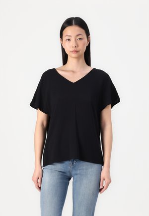 ONLNOVA LIFE EMMY SOLID - Blus - black