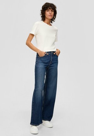 s.Oliver Flared Jeans - blau