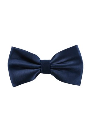 Námornícka hodvábna motýlik s hladkou textúrou, so stredovým uzlom a širokými, plochými koncami, ideálna na formálne príležitosti.