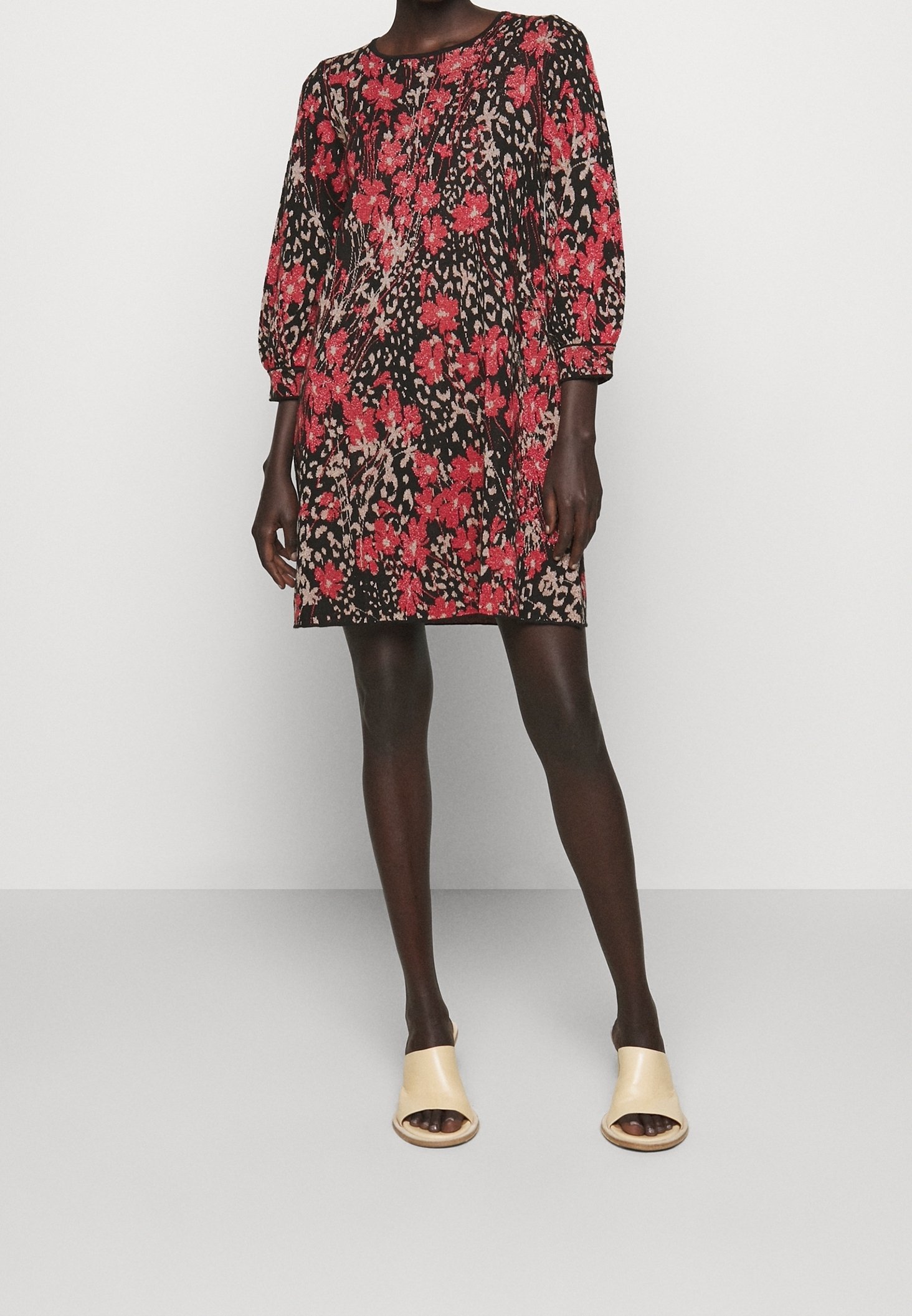 TWINSET Robe pull dark red/rouge foncé (Seconde main) ZALANDO