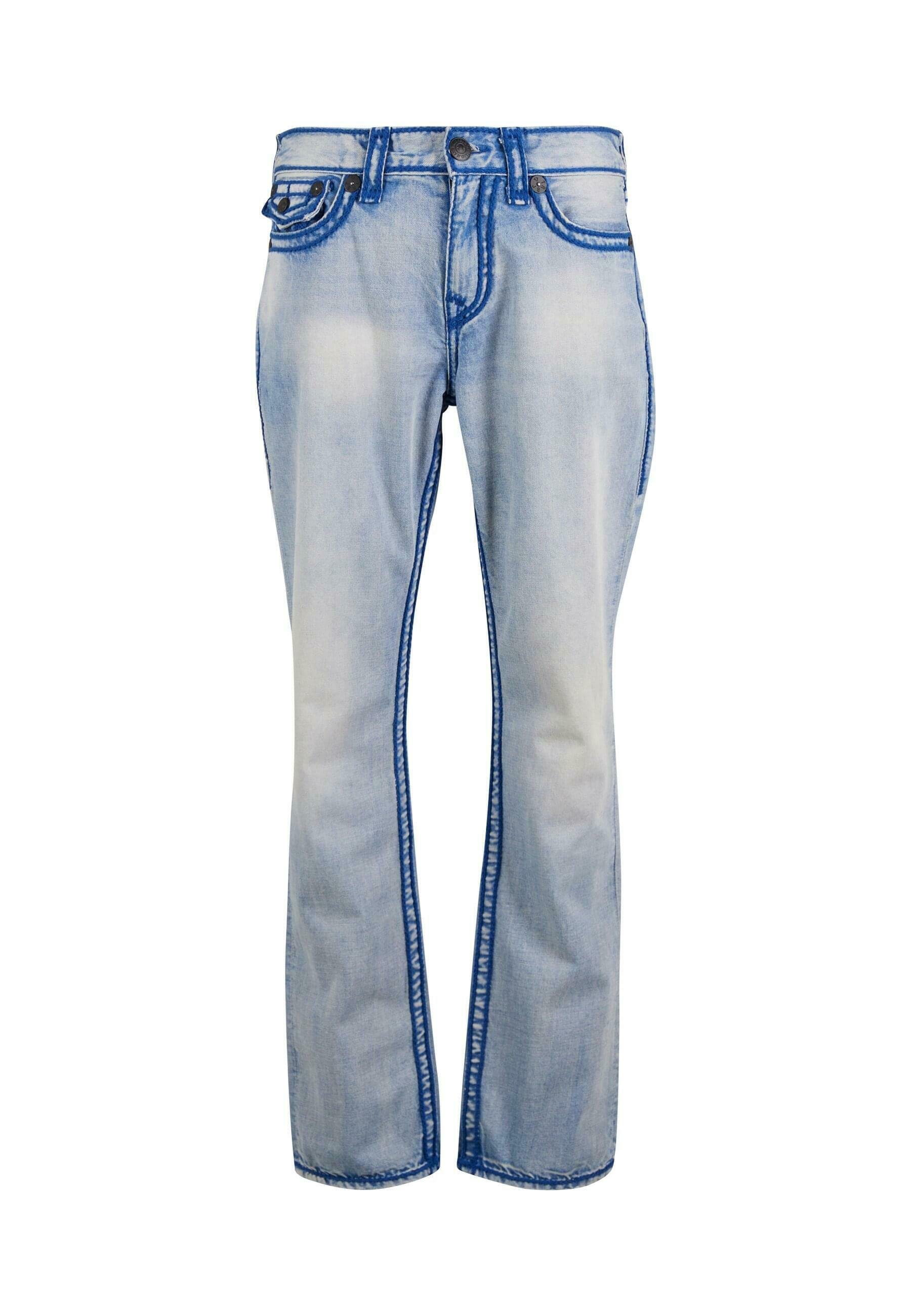 パンツ true religion ricky denim W29 True Religion RICKY - Jeansy Straight Leg/jasnoniebieski