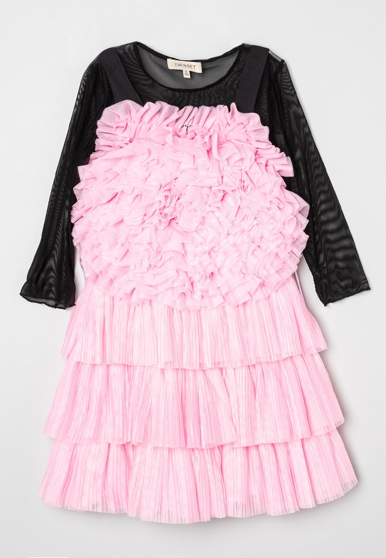 TWINSET Cocktailjurk donkerroze TWINSET Cocktailjurk donkerroze