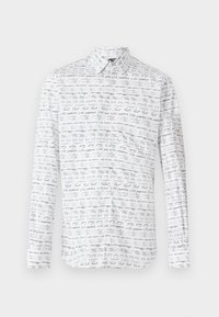 SHIRT SLIM FIT - Button down-skjorte - white/black