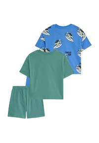 Marks & Spencer 2PK TURTLE SETS - Pyžamová sada - green mix