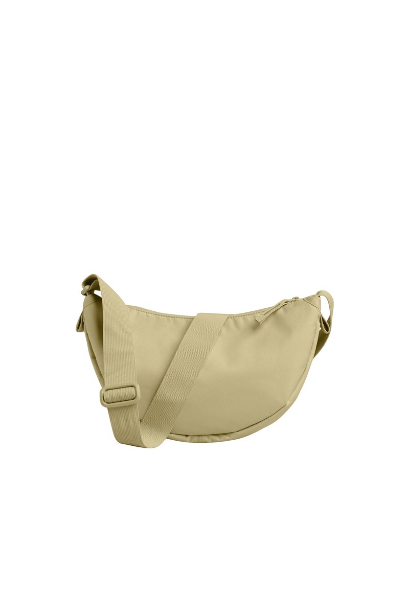 Globo E-Commerce - Calzature, Abbigliamento, Sport, Intimo, Accessori - RIFLE - Borsa mezzaluna bianca con tasca frontale e tracolla regolabile