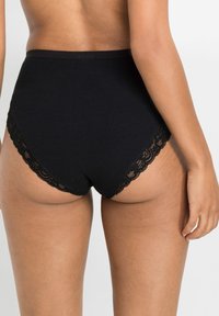 bonprix 4 PACK - Slip - black