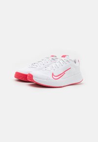 Nike Performance VAPOR LITE 2 - Tenisice za sve terene - white/aster pink/hot punch/crimson tint