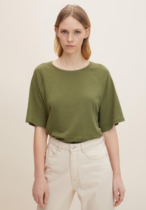 Camiseta básica - olive