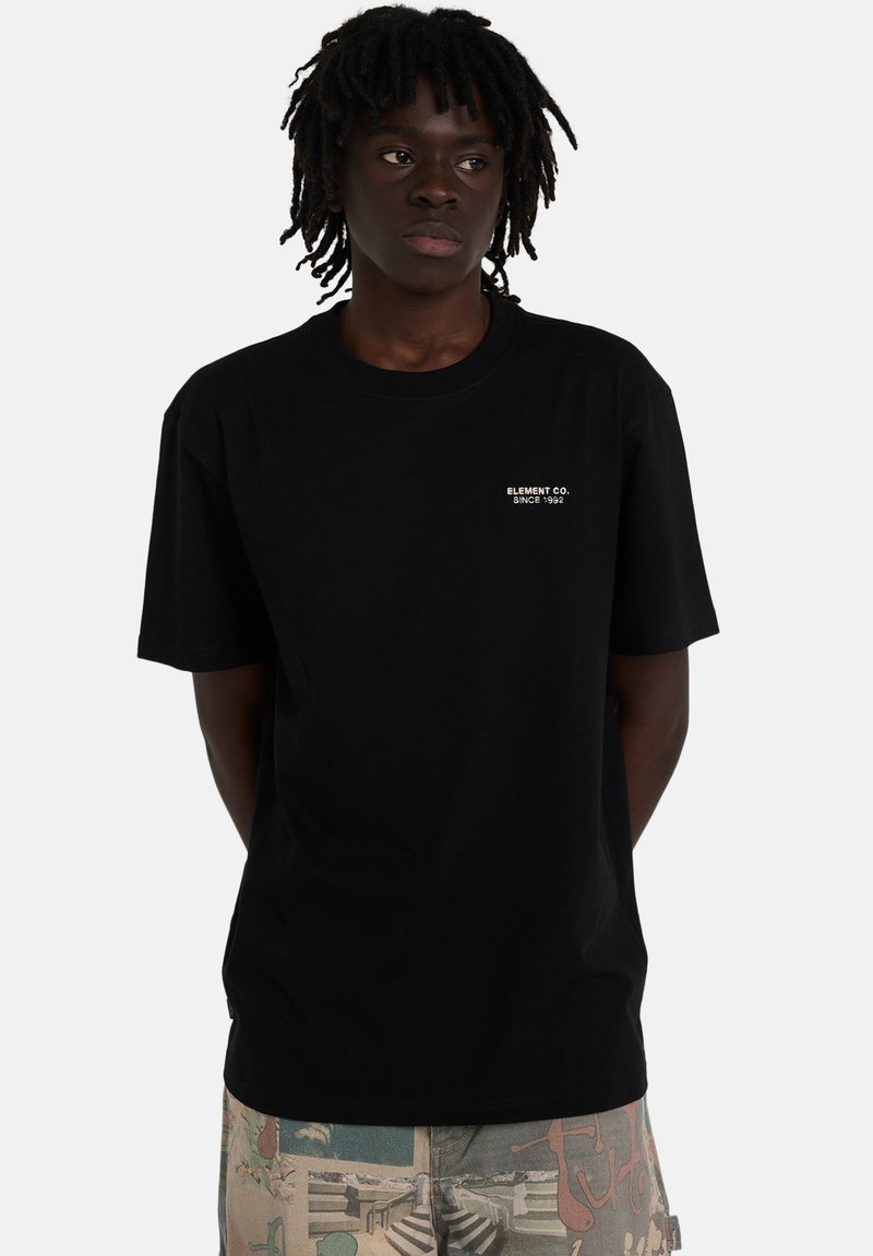 Element Basic T-shirt - fbk/black - Zalando