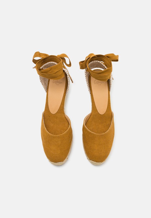 CARINA - Wedge sandals - ambar3