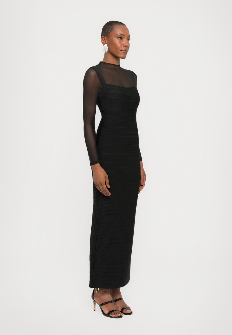 Herv Lger THE ELLA GOWN - Cocktail dress / Party dress - black - Zalando