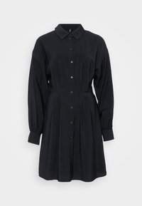 VMBELINE SHORT SHIRT DRESS - Skjortekjole - black