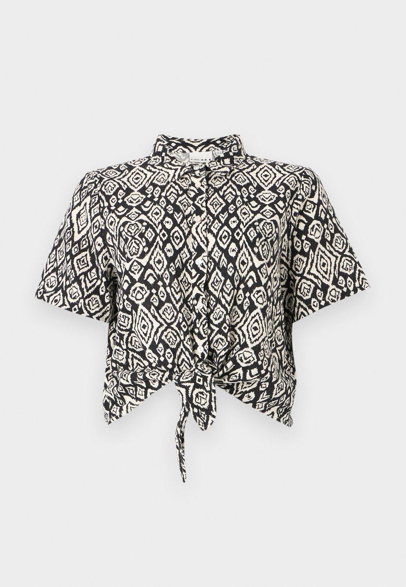 Ichi Overhemdblouse zwart Ichi Overhemdblouse zwart