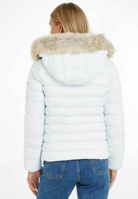 Tommy Jeans BASIC HOODED JACKET - Winter jacket - mint