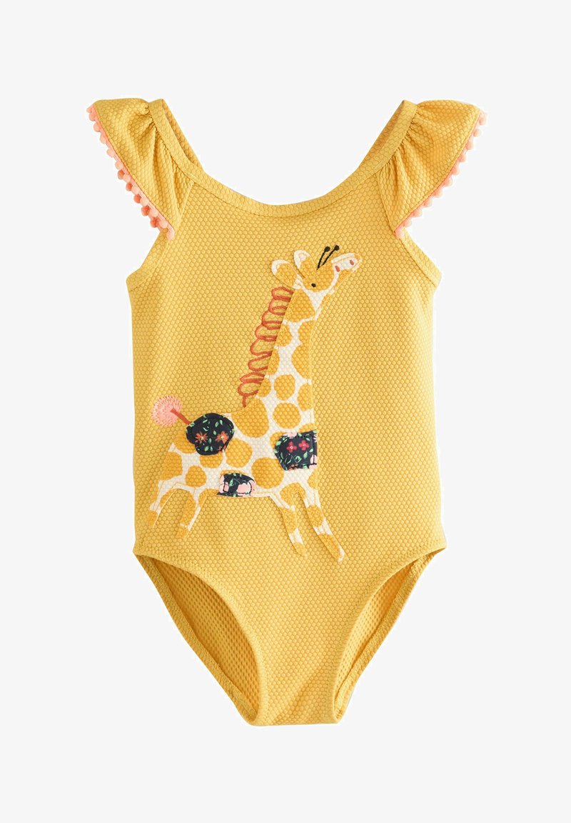 Next FRILL SHOULDER - Plavky - ochre yellow giraffe