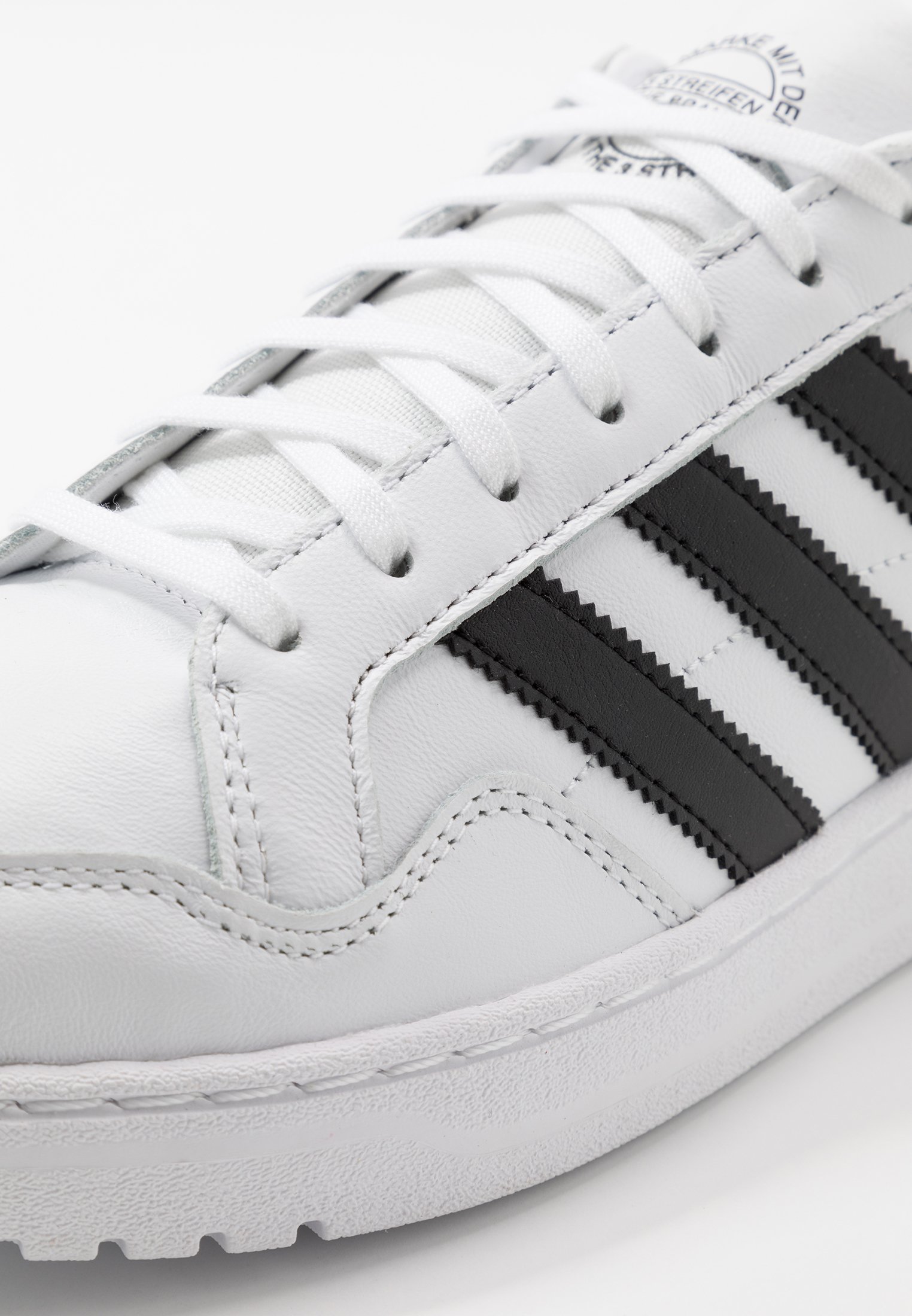 adidas court black and white