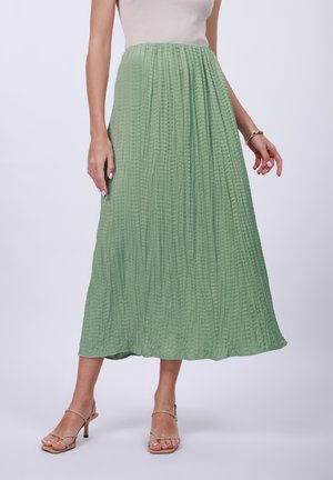 A-line skirt - green